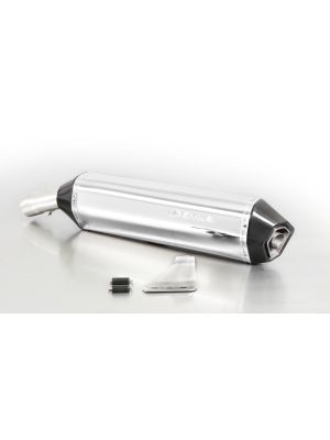 HEXACONE, slip on (muffler) for BMW F 800 R and F 800 GT, stainless steel, incl. EC homologation