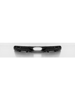 ABS rear diffusor left/right for original/serial rear skirt of the Skoda Octavia III RS/yRS Facelift, satin black