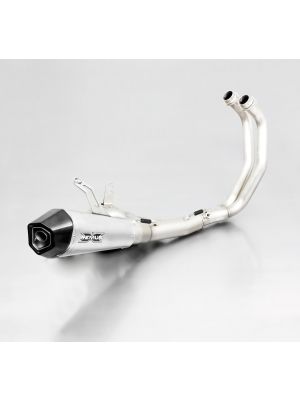HYPERCONE, complete system (header, front muffler and rear muffler), titanium, EEC, 65 mm