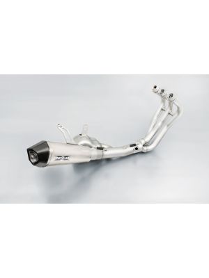 HYPERCONE, complete system (header, front muffler and rear muffler), titanium, EEC, 65 mm