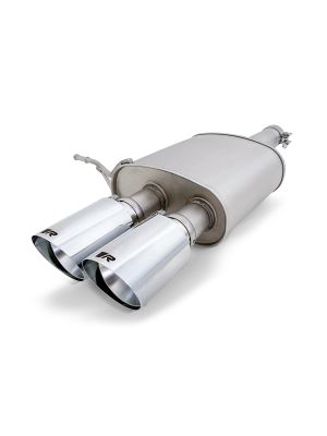 Axle-back-system centered, incl. ECE type approval