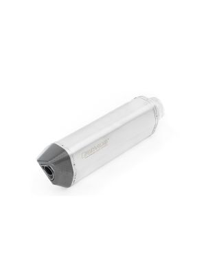 BLACK HAWK RACING Slip On (sport exhaust) with connection tube and removable sound insert, Stainless steel mat, NO (EC-) APPROVAL