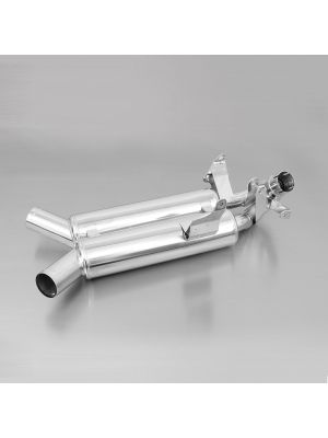 2x Ø 94 mm round, slip on left/right , stainless steel polished, EEC