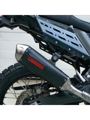 BLACK HAWK Slip on (sport exhaust), Stainless steel black, (EC-) approval