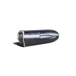 Slip On REMUS NXT (silencer with removable sound insert), stainless steel  black, NO ECE TYPE APPROVAL