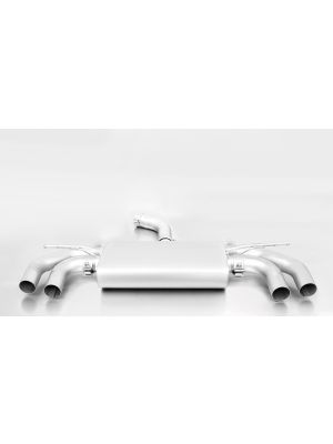 Axle-back-system quad L/R (selectable tail pipes), incl. EC homologation 