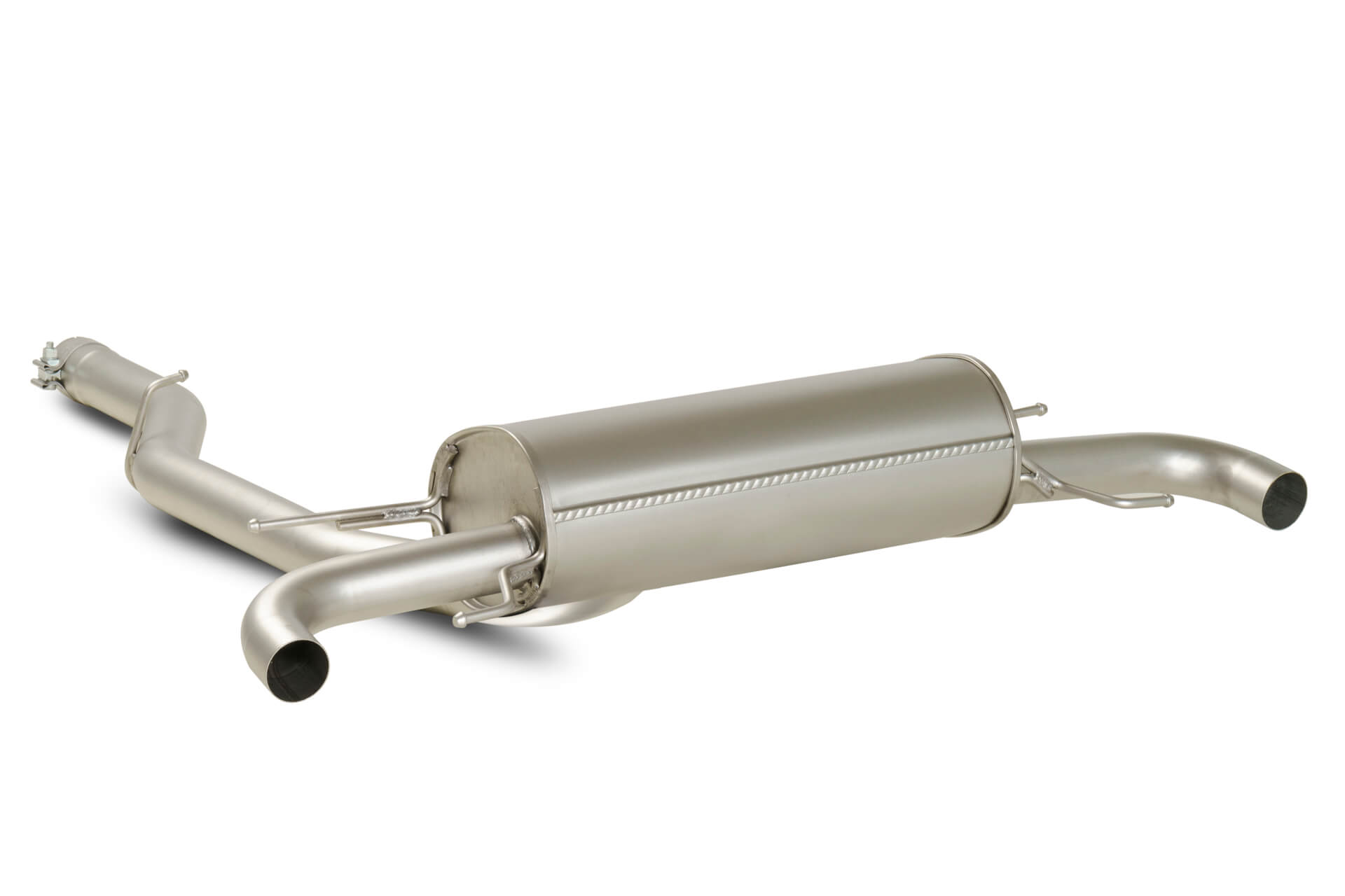 Axle back sport exhaust system L R for Alfa Romeo Giulia Veloce incl. EC homologation