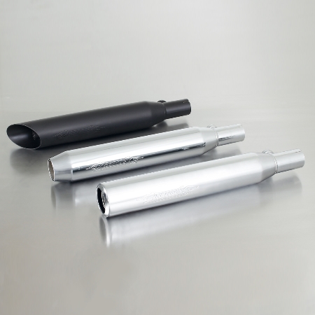 Custom Exhaust Slash Cut, Tapered, Straight end