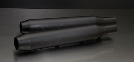 Custom Exhaust Tapered black